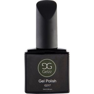 Gelzz gellak kleur Deep Jungle G217 - Groen - Dekkende kleur - 10ml - Vegan