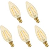 Spectrum - LED Lamp - Warm Wit - E14 - 5W - 490 Lumen - 2400K - 5 stuks