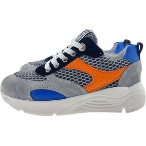 Develab 45971 veter sneaker grijs / combi, 32