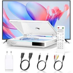 RWB® DVD Speler met HDMI - DVD Speler - Mini DVD Speler - 1080P Full HD - met Toebehoren