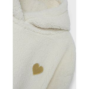 NAME IT - NKFODINE LS TEDDY PULLOVER WH PS - Meisjes - Sweaters