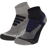 Xtreme - Lage Wandelsokken - Multi Blue - 2-pack