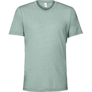 Bella+Canvas Unisex Triblend Crew Neck T-Shirt CV3413 - DUSTY BLUE TRIBLEND - L