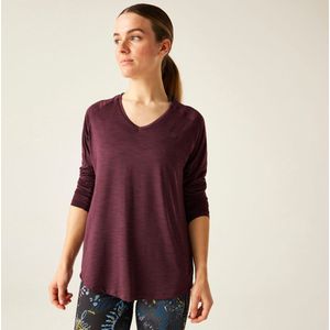 Hemd Met Lange Mouwen Fitness Dames