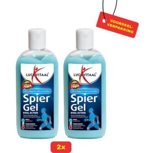 Lucovitaal - Spiergel - Spierbalsem - 2x250 mililiter voordeelverpakking