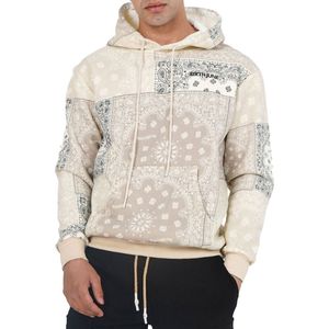 Sixth June Bandana Patchwork Hoodie Heren