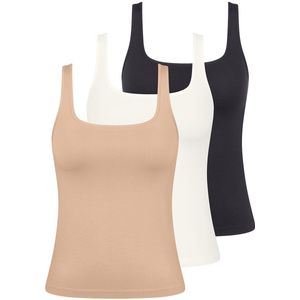 sloggi Dames onderhemd 3 pack GO Sense