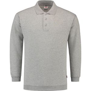 Tricorp polosweater boord - Casual - 301005 - grijs - maat XXL