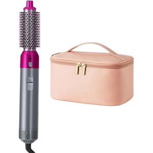 Bodybite - 5-in-1 Haarstyler Met Föhn - Warmteborstel Met 5 Opzetstukken 1000W - DYMEBAG - DYME
