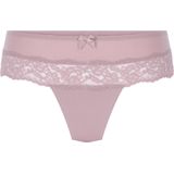 Hunkemöller Dames Lingerie Paris boxerstring - Paars - maat XS