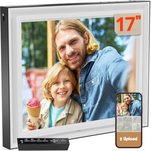 Digitale fotolijst 17 inch met online beheer en offline functionaliteit