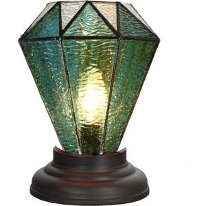 Tiffany Lage Tafellamp Arata Green