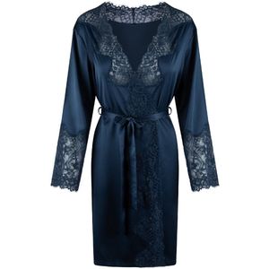 LingaDore - Kimono Midnight - maat XL - Blauw