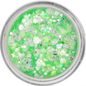 PXP pressed chunky glitter cream neon emerald candy 10 ml