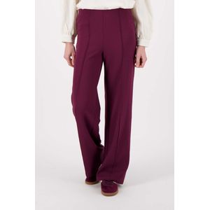 Zusss Broek Broek Met Naad 0303 0002 6001 Aubergine Dames Maat - XS