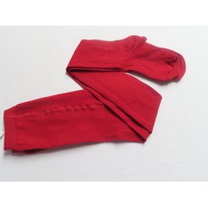 Maillot - Collant - Kousenbroek - Meisje - Rood - Effen - 27/30 - 5/6 jaar