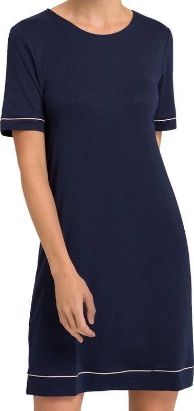 Hanro - Natural Comfort - Nachthemd - 90 cm - Korte Mouwen - Lyocell