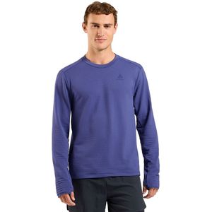 Odlo - Mid Layer Essential Thermal - Hardloopshirt - Blauw