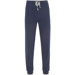 Heren joggingbroek met boorden blauw - Blauw - Maat - 48