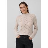 s.Oliver BLACK LABEL - Trui - Crème - Lange Mouw - Effen