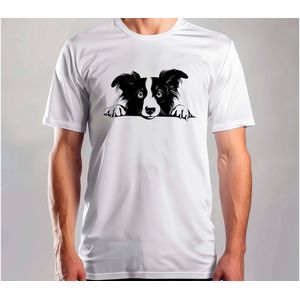 Collie Paw Spy - T Shirt - DogLife - PuppyLove - DogLovers - CuteDog - HondenLeven - PuppyLiefde - HondenLiefhebbers - SchattigeHond