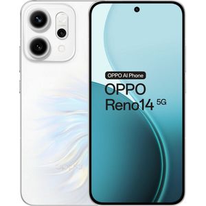OPPO - Reno 14 5G - Smartphone - Opaalwit - 256 GB