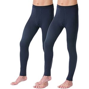 Lange onderbroek voor heren van biologisch katoen - 2 stuks