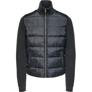 Only & Sons Mane Jacket - Heren Sweater - Grey Pinstripe