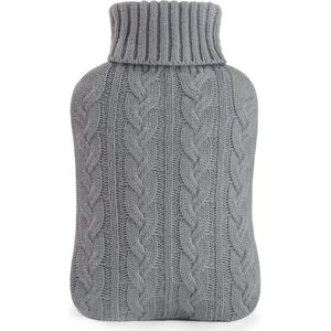 Warmwaterkruik 2L met Gebreide Overtrek – Zachte en Comfortabele Warmte voor Spier- en Menstruatiepijn