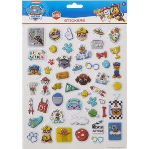 Paw Patrol Stickers- 3D- Foam stickers- Kinderen - Knutselen - Creatief - Bubble stickers