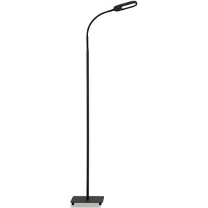 Briloner Leuchten OFFICE STEP Bureaulamp Staande Lamp - 8W-Dimbaar-warm Tot Koud Wit Licht-Zwart