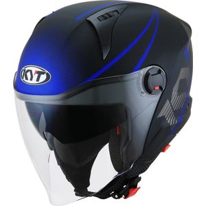 KYT - D-City - Jethelm - Zwart - Thermoplast