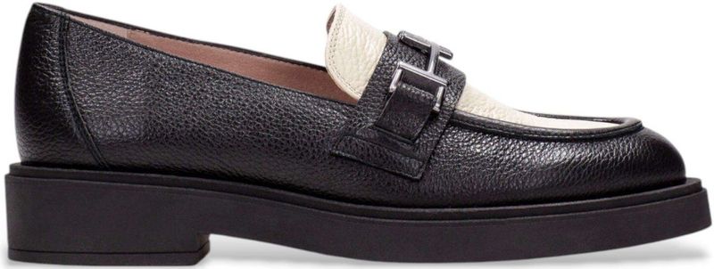 Hispanitas - CHI243614 - Leren Mocassins - Zwart - Plat - Casual