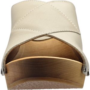 Sanita Wood-Kelo Square Flex Sandal WIT - Maat 39