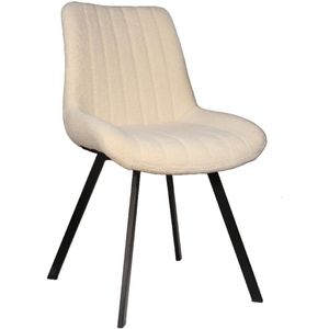 SET DEAL: 6 stuks Eetkamerstoel Susta beige teddy eetstoel zetel