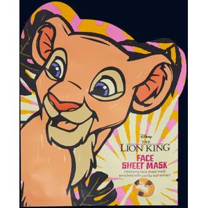 Disney Lion King sheet mask - tissue gezichtsmasker leeuwenkoning - masker Nala - leeuwen koning - perilla leaf - kids