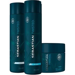 Sebastian Professional - Twisted Shampoo + Conditioner + Treatment - Set