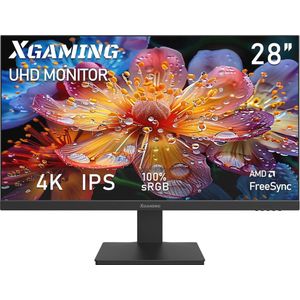 28 Inch 4K UHD Monitor met IPS Paneel, 60Hz, FreeSync, Eye Care en HDR