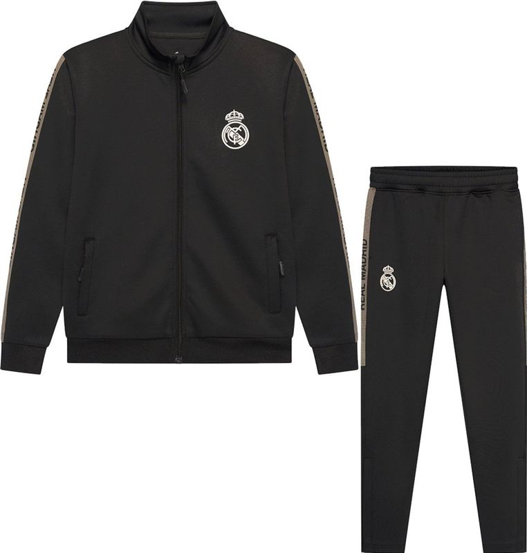 Real Madrid - Trainingspak - Zwart - Kinderen 25/26 - Voetbalkleding