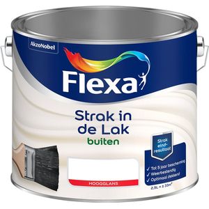 Flexa - Strak in de Lak Buitenlak Hoogglans - Living Lilac - Mengverf - 0.75 Liter