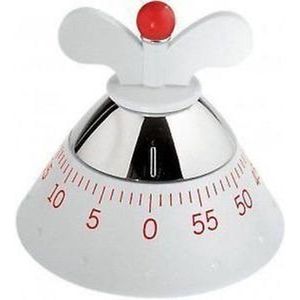 Alessi Kitchen Timer - Kookwekker - Wit