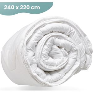 Luxe 4 Seizoenen Dekbed 240 x 220 - Hotel Kwaliteit - Anti Allergie - Zomerdekbed & Winterdekbed