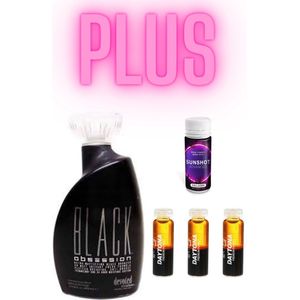 Devoted Creations Black Obsession 400 ml PLUS 1X Collagen Sunshot PLUS 3X Daytona Premium Power 6 ml