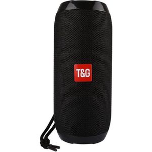 Bluetooth Speaker Black-Zwart-Portable-T&G -Musiek speaker met mic voor handsfree bellen