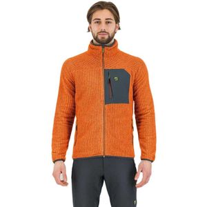 Karpos - Rocchetta Evo - Fleece - Oranje - Met Volledige Rits