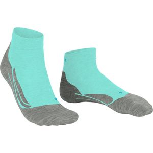 FALKE GO2 Short dames golf sokken - blauw (fiji) - Maat: 37-38