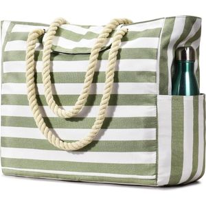 XXL Familie Weekender Strandtas Dames - Badtas Waterdicht - Grote Zwemtas Tote Bag met Ritssluiting