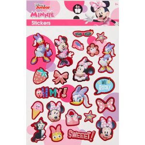 Disney Minnie Mouse Stickers 6 vellen - NL - 100+ stickers