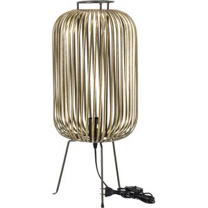 Vtw Living - Staande Lamp - Staande Lampen Woonkamer - Staande lampen - Vloerlamp - Sfeerlamp - Goud - 64 cm