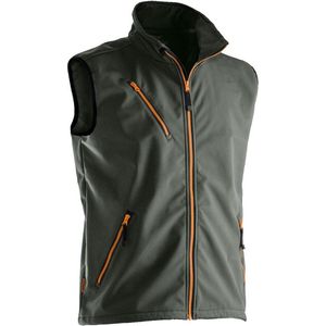 Jobman 7502 Softshell Vest 65750271 - Donkergrijs - S